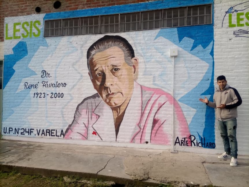 MURAL DE FAVALORO EN CÁRCEL DE VARELA